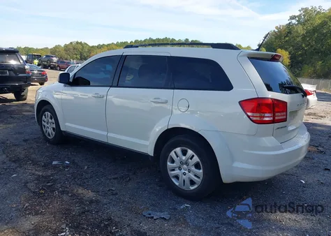 2017 Dodge Journey Se из США, поврежденный, VIN 3C4PDCAB4HT676650